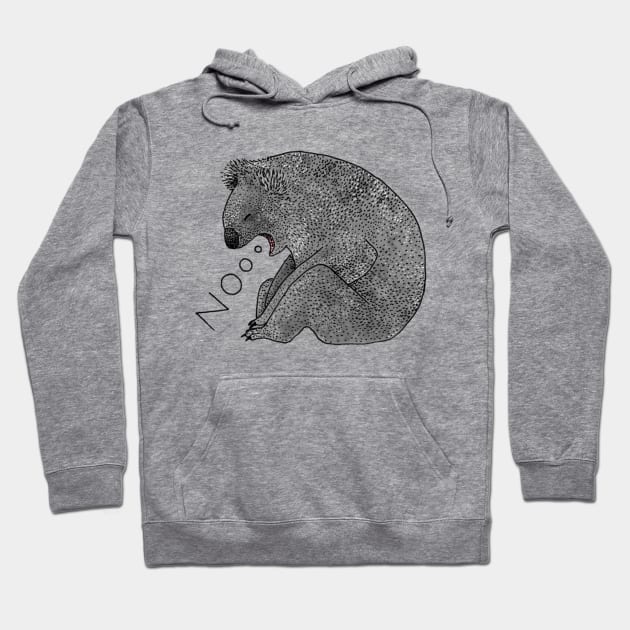 No Koala Hoodie by martinascott